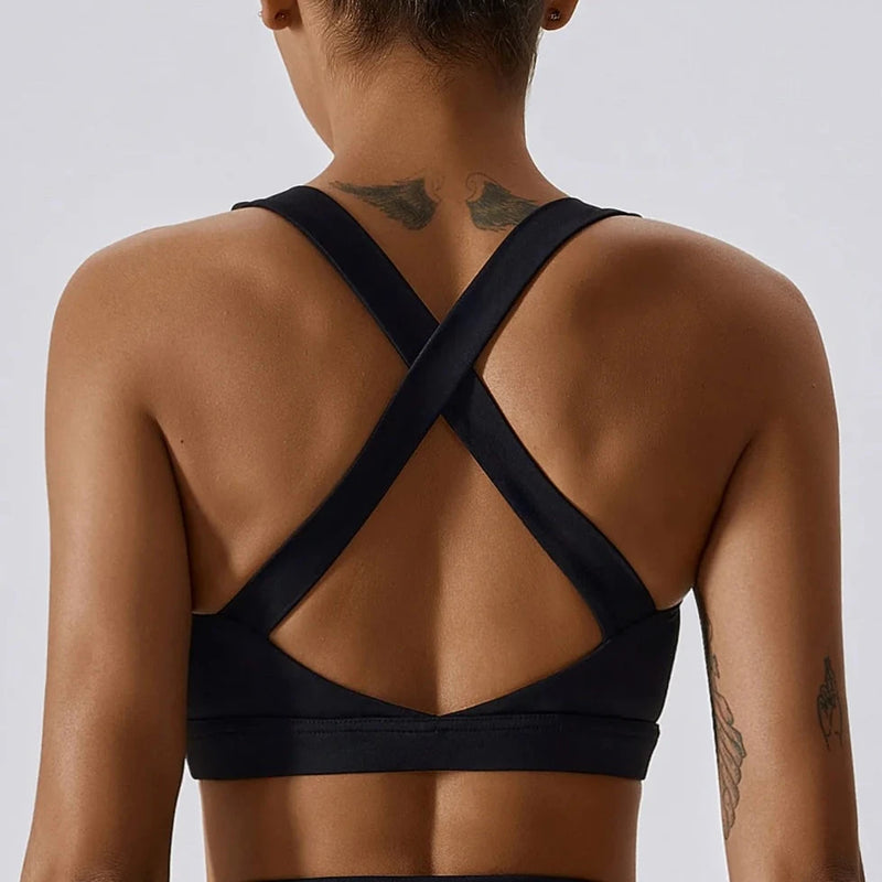 Cross-back top